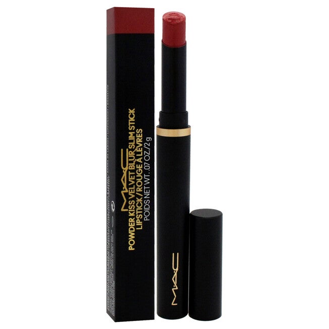 Powder Kiss Velvet Blur Slim Stick - 899 Brickthrough by MAC for Women - 0.07 oz Lipstick, NA, alternate image number null
