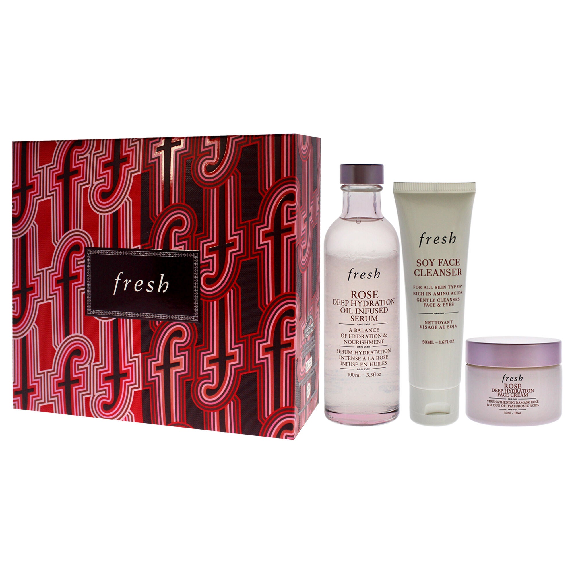 Three Step Hydration Heroes Kit by Fresh for Women - 3 Pc Set, See Description, alternate image number 3