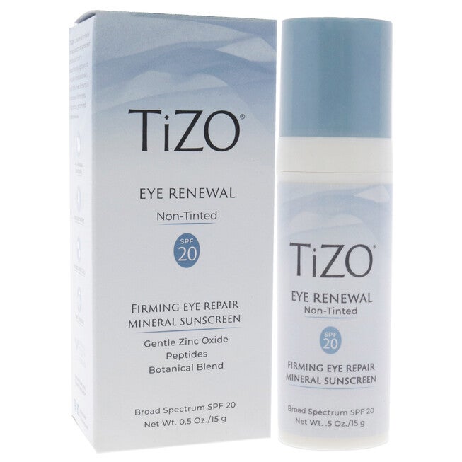 Eye Renewal Non-Tinted SPF 20 by Tizo for Women - 0.5 oz Sunscreen, See Description, alternate image number 1