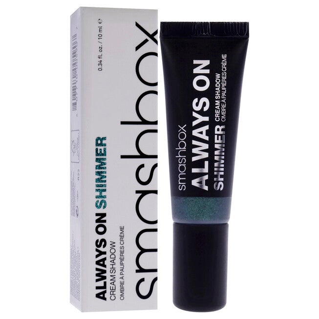 Always On Shimmer Cream Eye Shadow - Emerald by SmashBox for Women - 0.34 oz Eye Shadow, NA, alternate image number null
