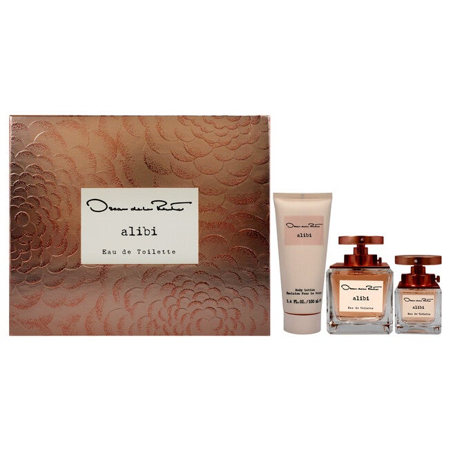 Alibi by Oscar De La Renta for Women - 3 Pc Gift Set 3.4oz EDT Spray, 1oz EDT Spray 3.4oz Body Lotion, NA, hi-res image number null