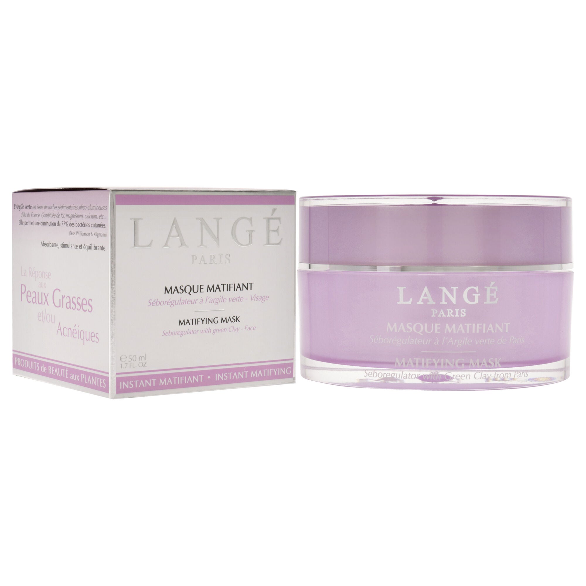 Matifying Mask by Lange for Unisex - 1.7 oz Mask, , alternate image number 6