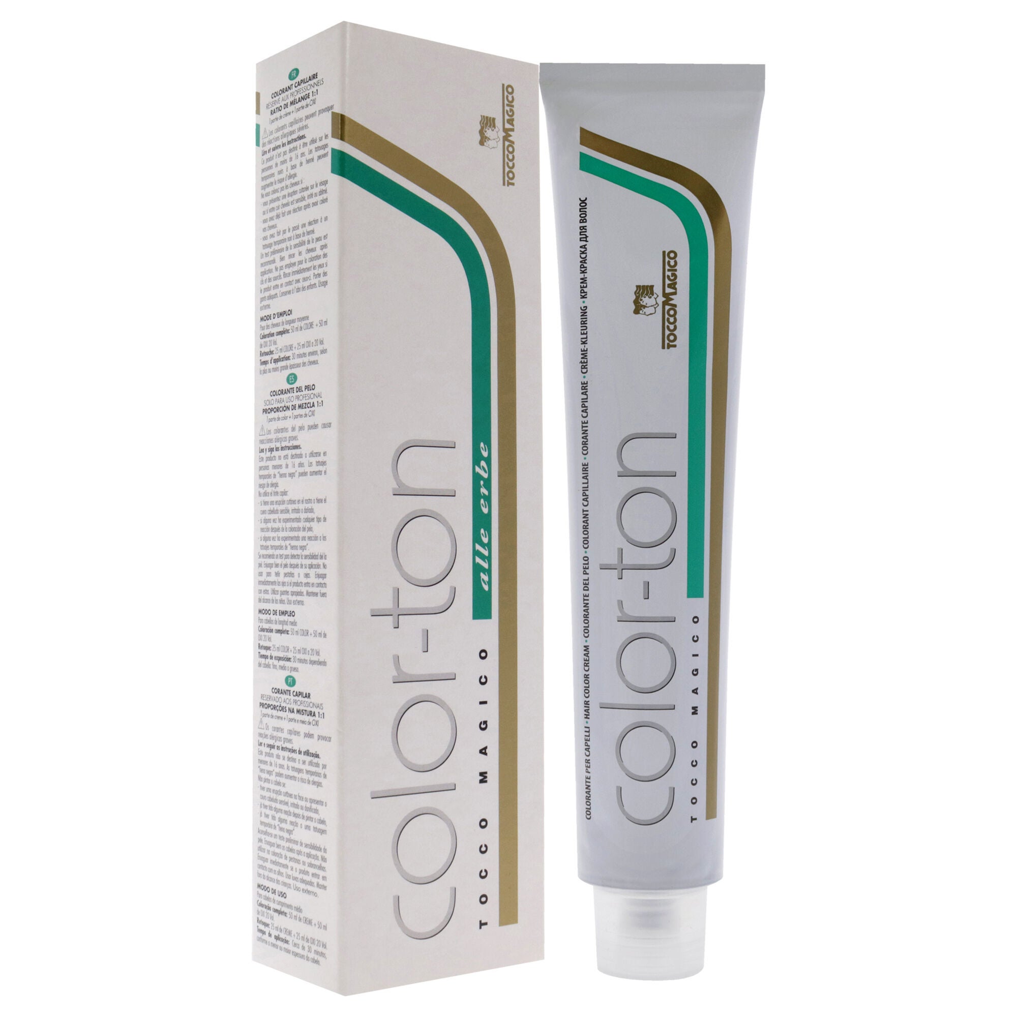 Color-Ton Permanent Hair Color - 6FR-6.76 Plum by Tocco Magico for Unisex - 3.38 oz Hair Color, See Description, alternate image number 2