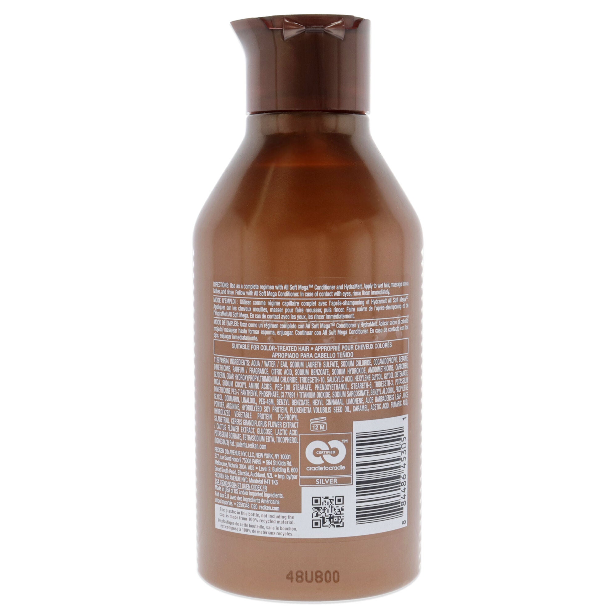 All Soft Mega Shampoo by Redken for Unisex - 10.1 oz Shampoo, , alternate image number 3