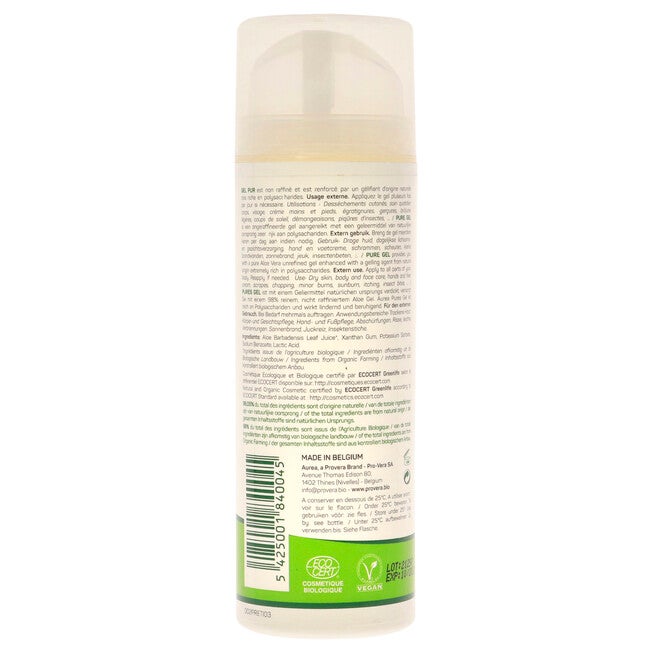 Aloe Vera Pure Gel by Aurea for Unisex - 5.3 oz Gel, NA, alternate image number null