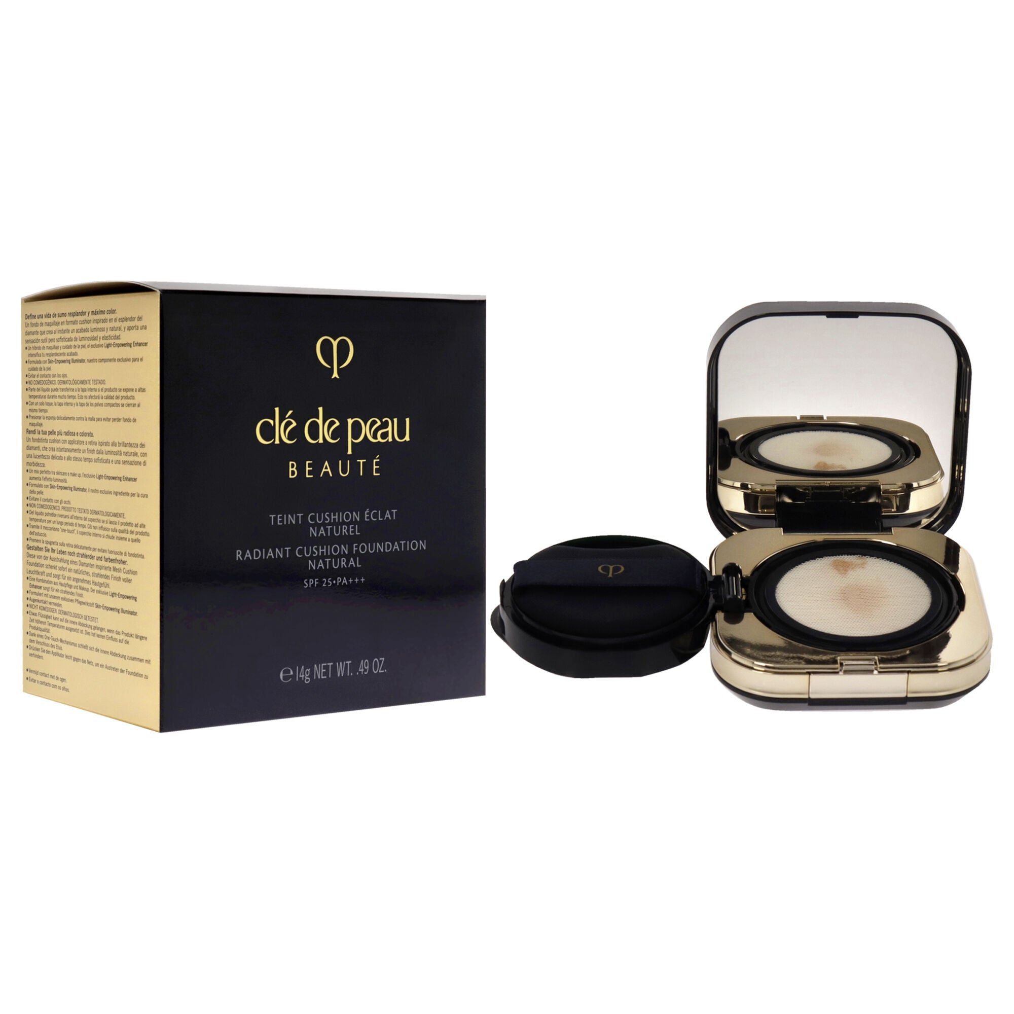 Radiant Cushion Foundation Natural - I10 Very Light Ivory by Cle De Peau for Women - 0.49 oz Foundation, See Description, alternate image number 1