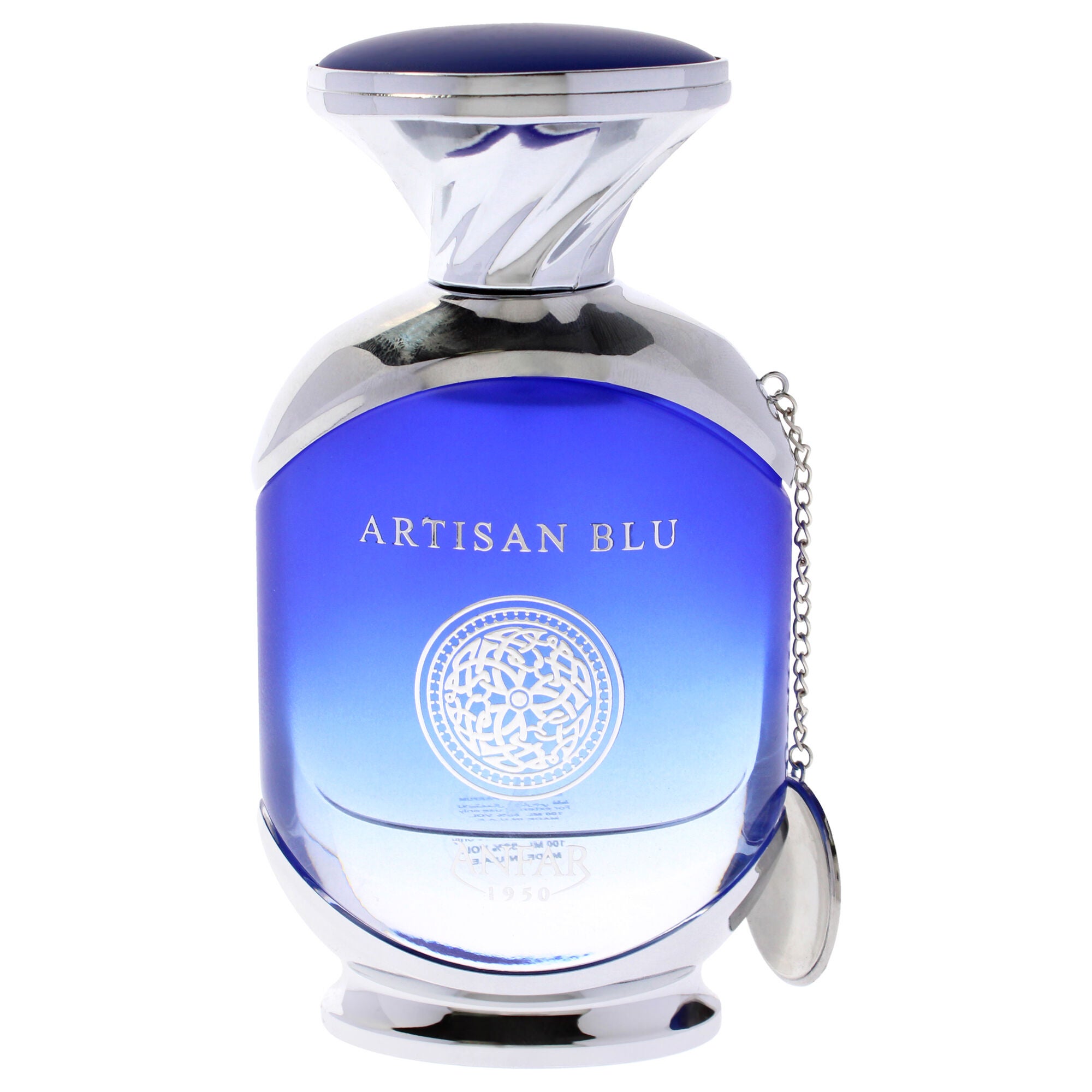 Artisan Edition - Blu by Anfar for Men - 3.4 oz Extrait De Parfum Spray, Clear, alternate image number 4