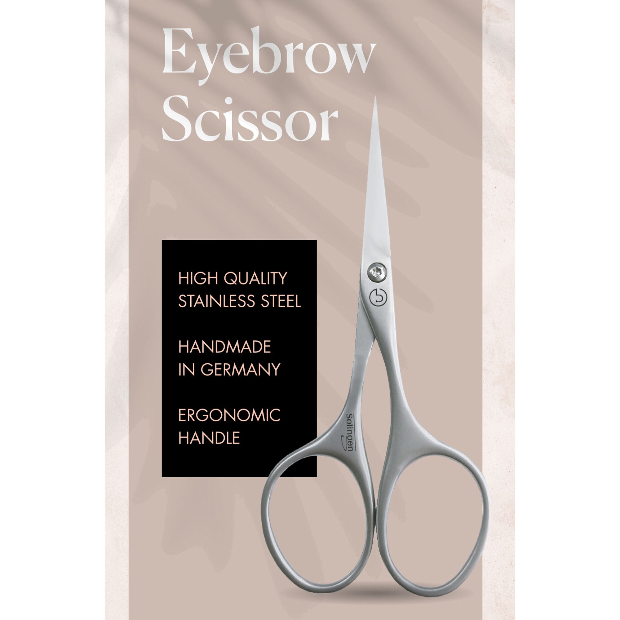 Eyebrow Scissor by Browgame for Unisex - 1 Pc Scissors, See Description, alternate image number 4