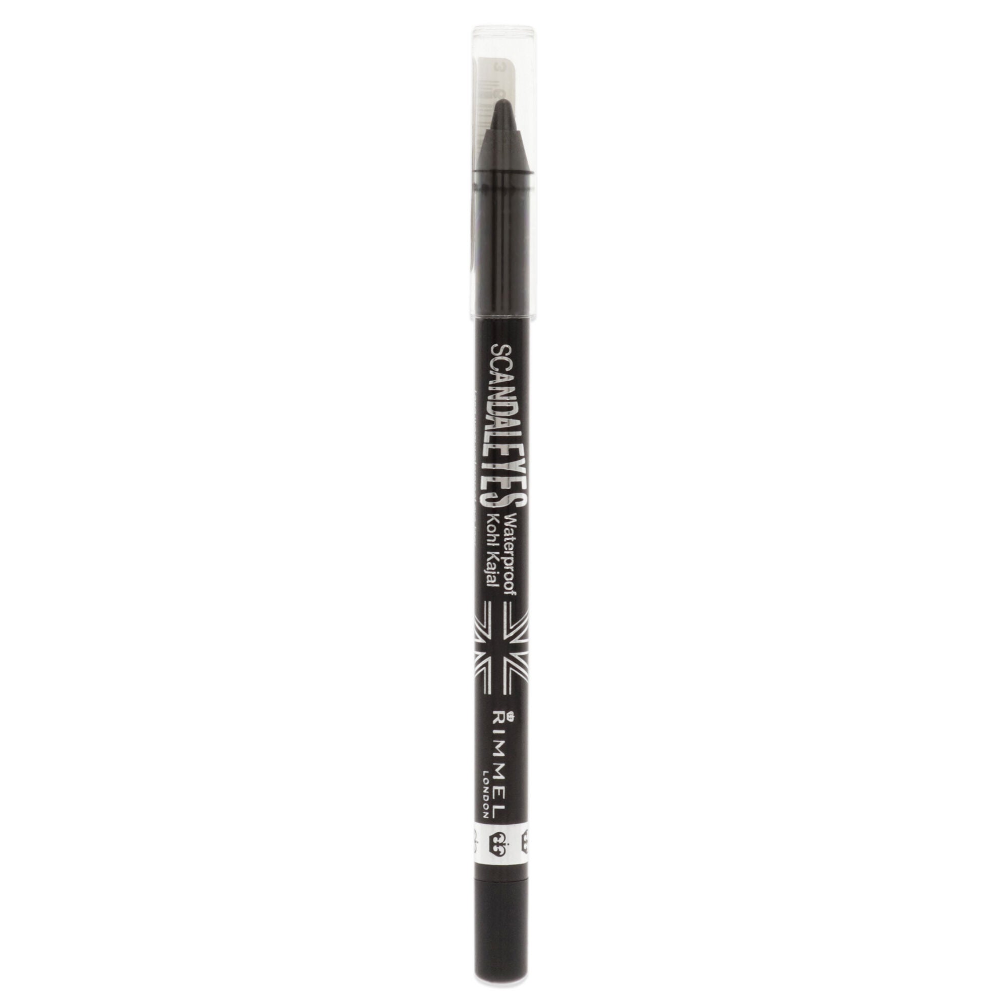 Scandaleyes Waterproof Kohl Kajal Eyeliner - 001 Black by Rimmel London for Women - 0.04 oz Eyeliner, See Description, hi-res image number 0