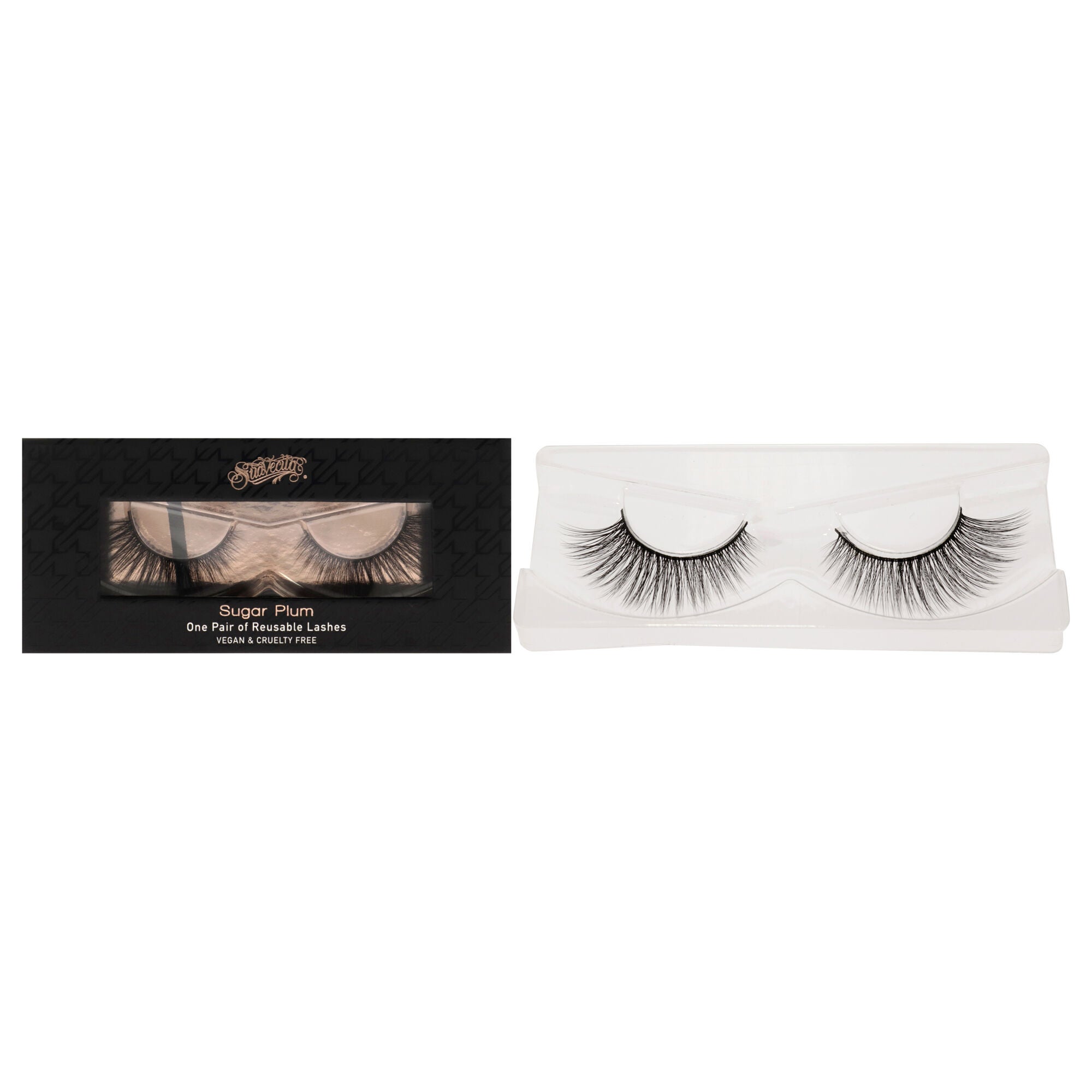 Synthetic Silk Lashes - Sugar Plum by Suavecito for Women - 1 Pair Eyelashes, See Description, hi-res image number 0