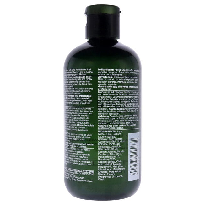 Lemon Sage Thickening Shampoo by Paul Mitchell for Unisex - 10.14 oz Shampoo, NA, alternate image number null