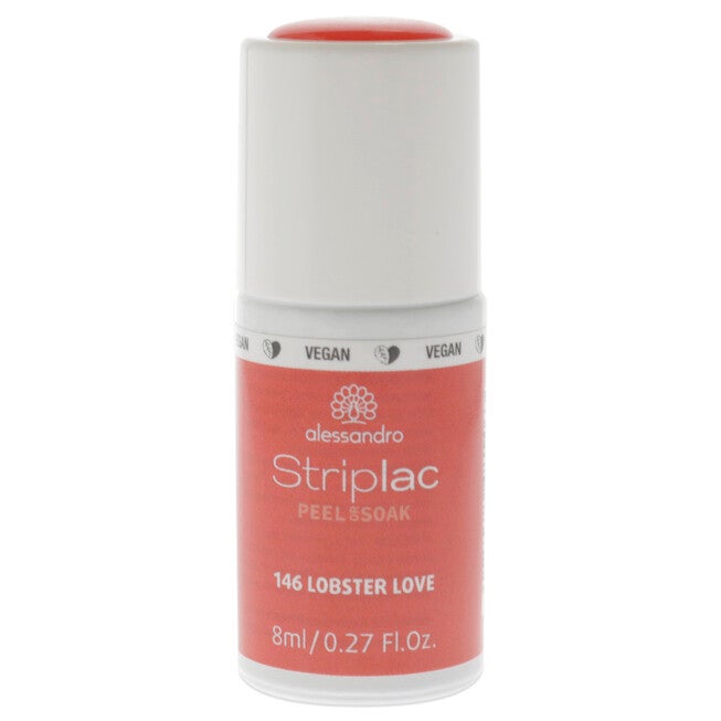 Striplac Peel or Soak - 146 Lobster Love by Alessandro for Women 0.27 oz Nail Polish, NA, hi-res image number null