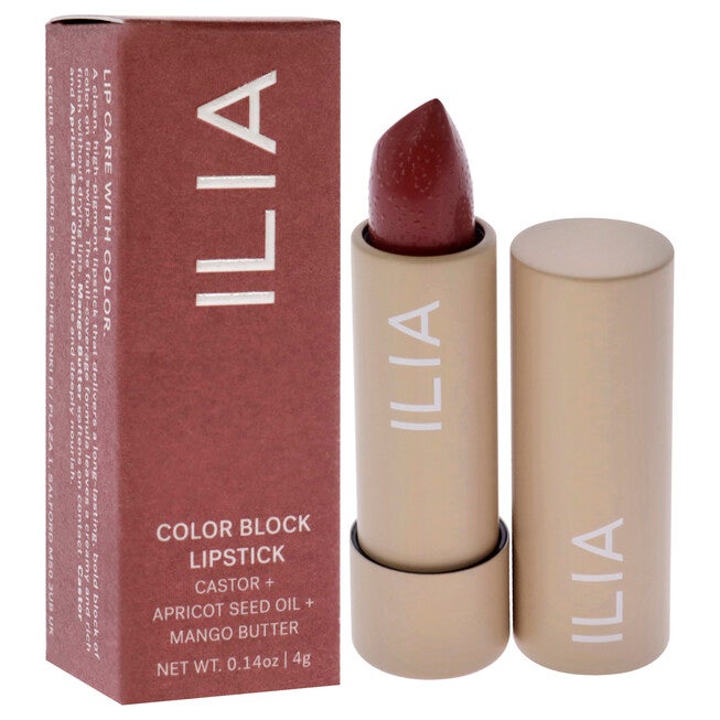 Color Block Lipstick - Wild Rose by ILIA Beauty for Women - 0.14 oz Lipstick, NA, alternate image number null