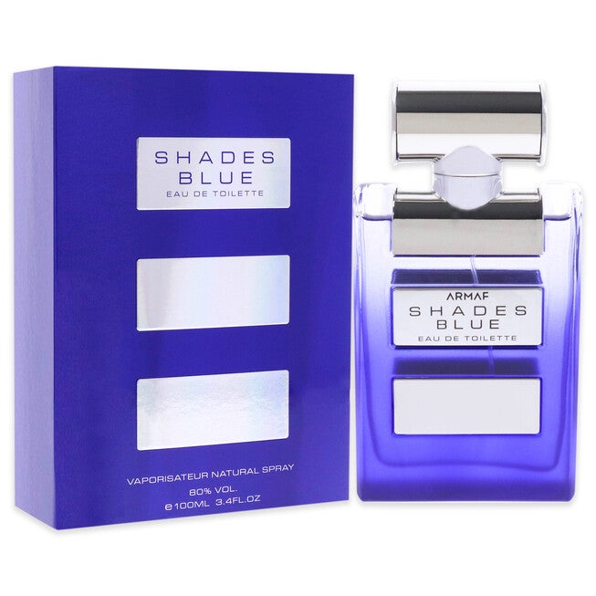 Shades Blue by Armaf for Men - 3.4 oz EDT Spray, , alternate image number 6