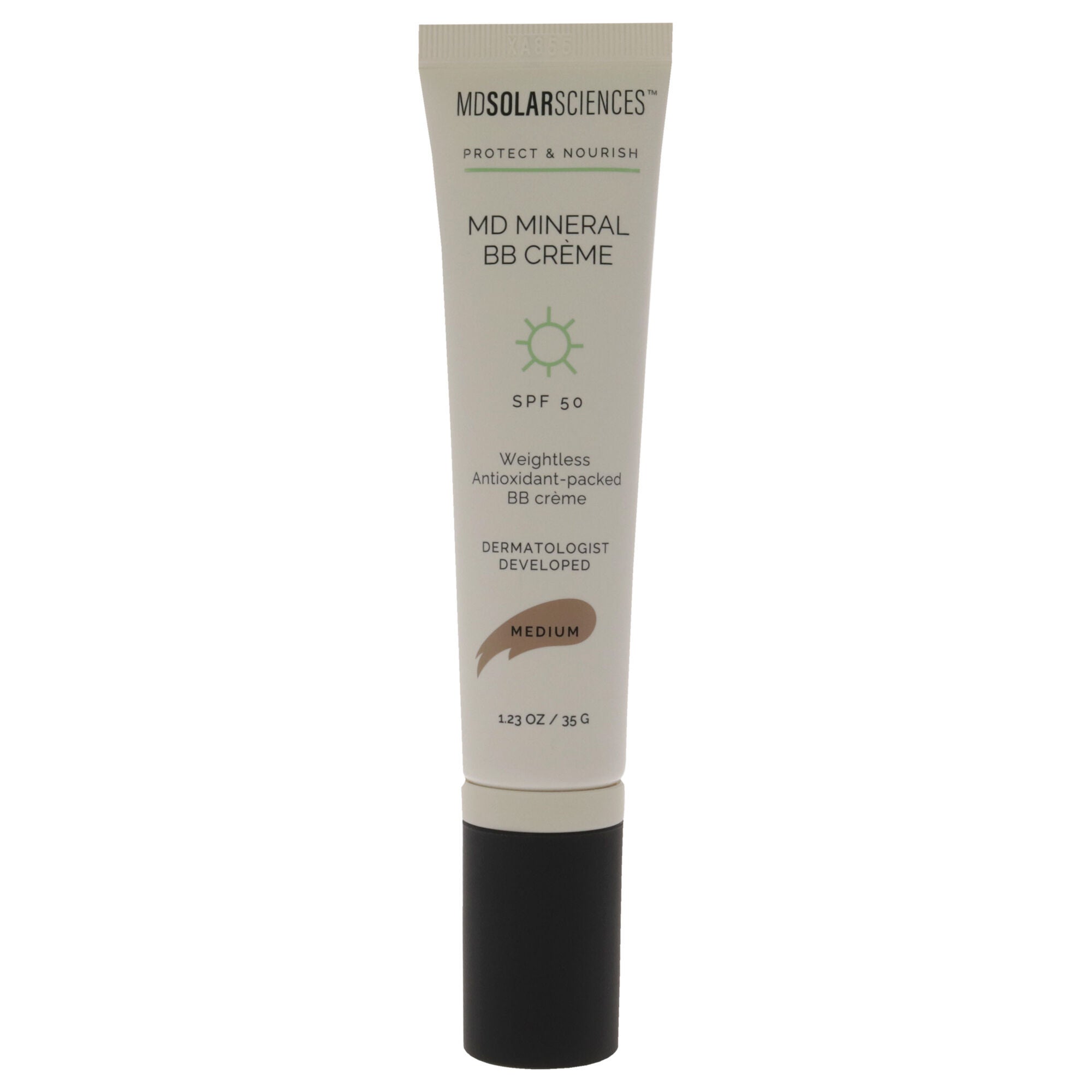 MD Mineral BB Cream SPF 50 - Medium by MDSolarSciences for Women - 1.23 oz Makeup, See Description, alternate image number 1