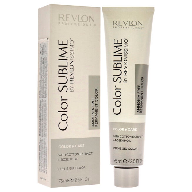 Revlonissimo Color Sublime - 7.32 Medium Golden Iridescent Blonde by Revlon for Unisex - 2.5 oz Hair Color, NA, alternate image number null