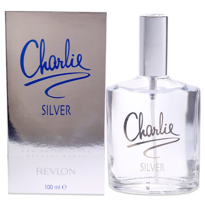 Charlie Silver by Revlon for Women - 3.4 oz EDT Spray, See Description, hi-res image number 0