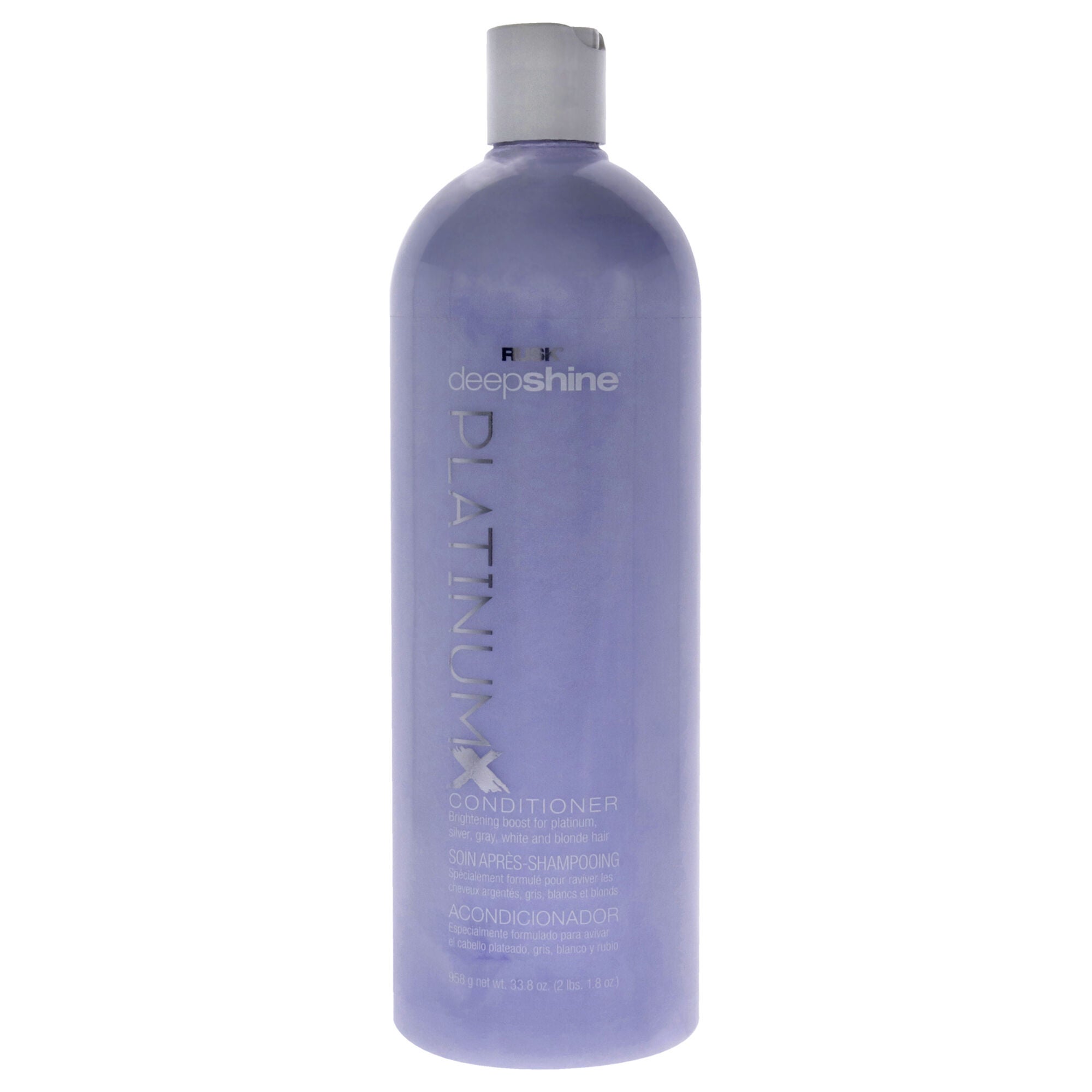 Deepshine Platinumx Conditioner by Rusk for Unisex - 33.8 oz Conditioner, See Description, hi-res image number 0