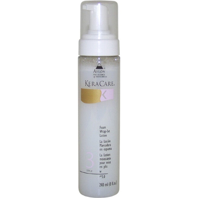 KeraCare Foam Wrap-Set Lotion by Avlon for Unisex - 8 oz Lotion, NA, hi-res image number null