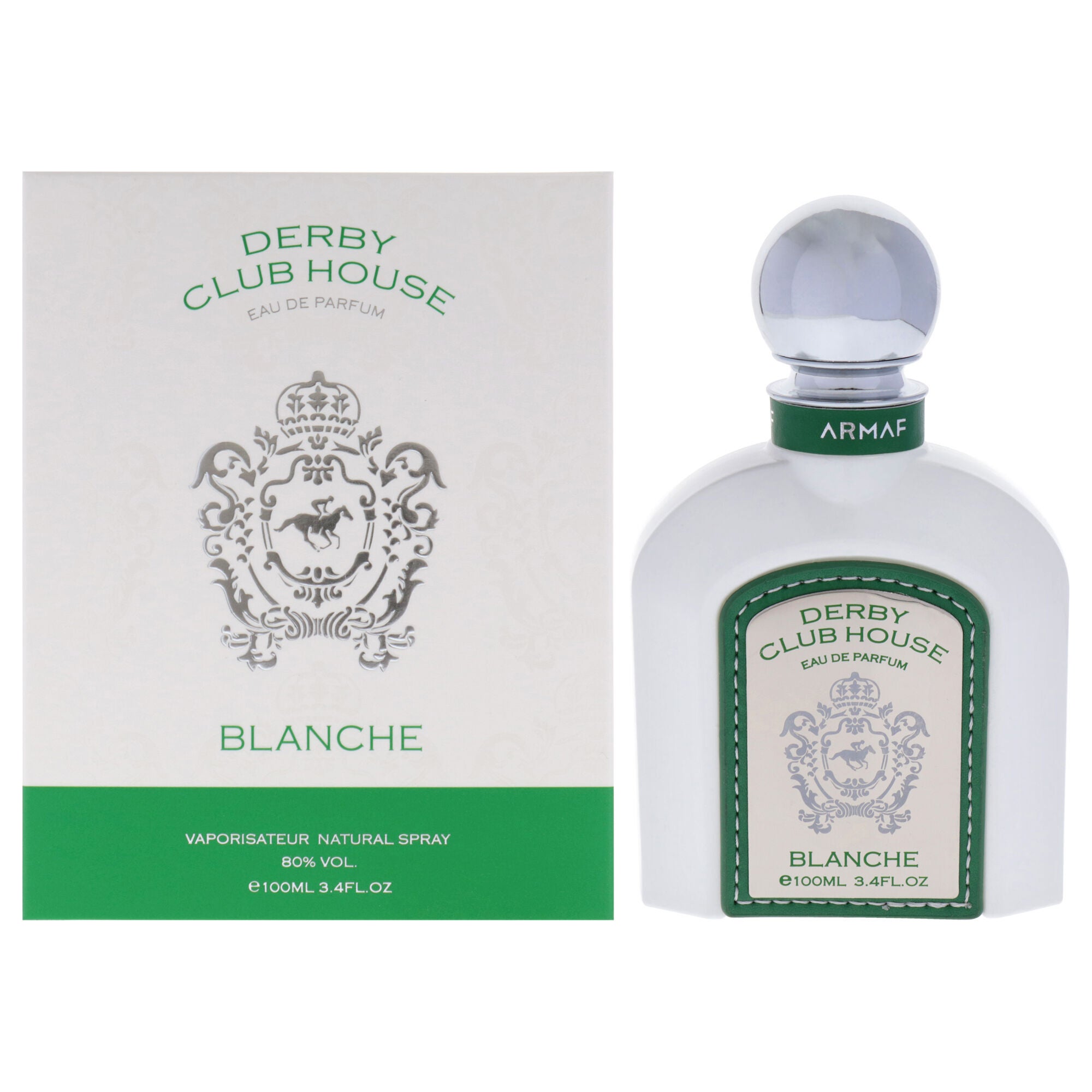 Derby Club House Blanche by Armaf for Men - 3.4 oz EDT Spray, See Description, hi-res image number 0