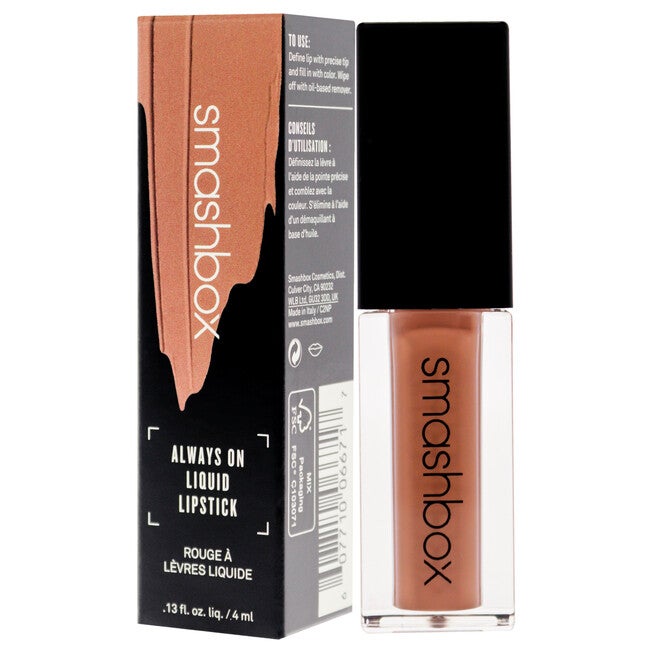 Always On Liquid Lipstick - Fair Game by SmashBox for Women - 0.13 oz Lipstick, , alternate image number null