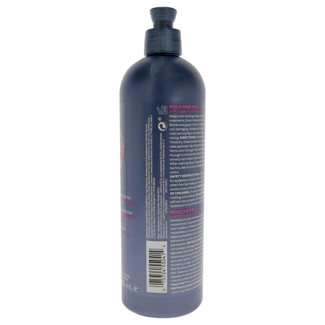 Fanci-Full Rinse Instant Hair Color - 41 True Steel by Roux for Unisex - 15.2 oz Hair Color, See Description, alternate image number 1