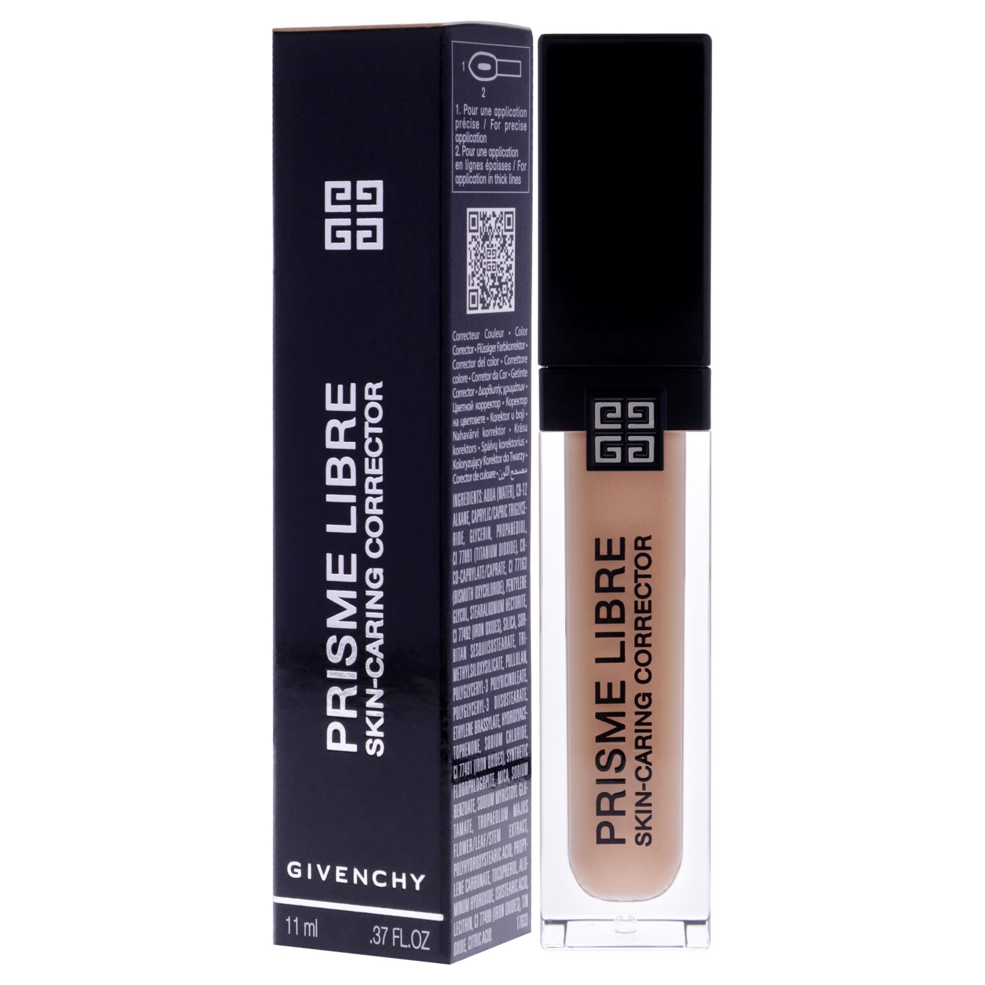 Prisme Libre Skin-Caring Corrector - Peach by Givenchy for Women - 0.37 oz Corrector, See Description, alternate image number 3