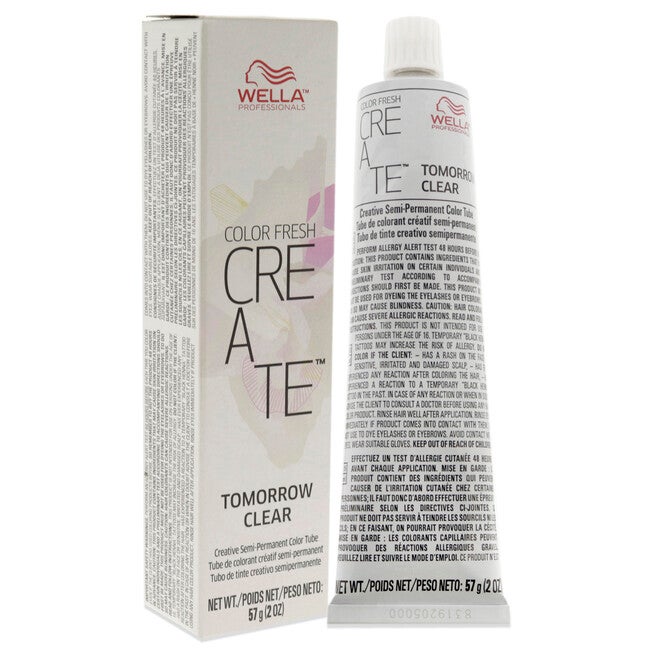 Color Fresh Create Semi-Permanent Color - Tomorrow Clear by Wella for Unisex - 2 oz Hair Color, NA, alternate image number null
