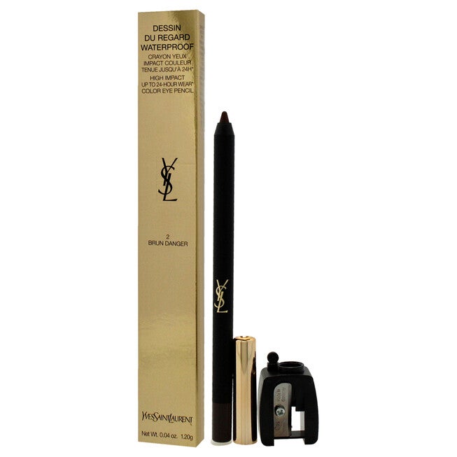 Dessin Du Regard Waterproof Eye Pencil - 2 Brun Danger by Yves Saint Laurent for Women - 0.04 oz Eye Pencil, NA, alternate image number null