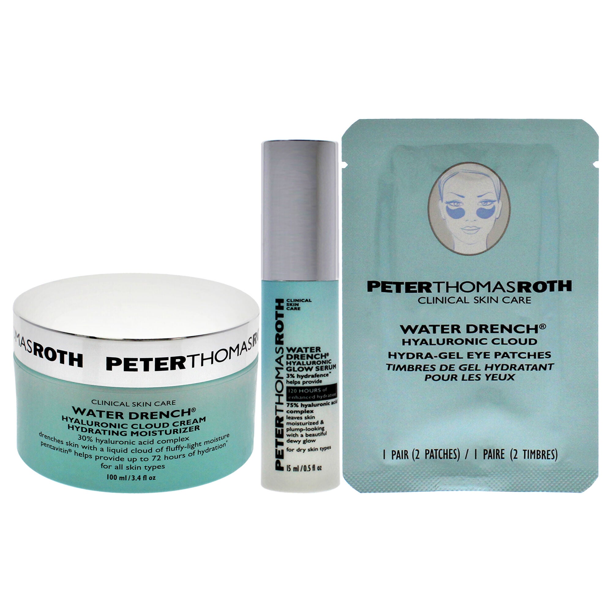 The Gift Of Hydration Kit by Peter Thomas Roth for Women - 3 Pc Gift Set, See Description, alternate image number 4