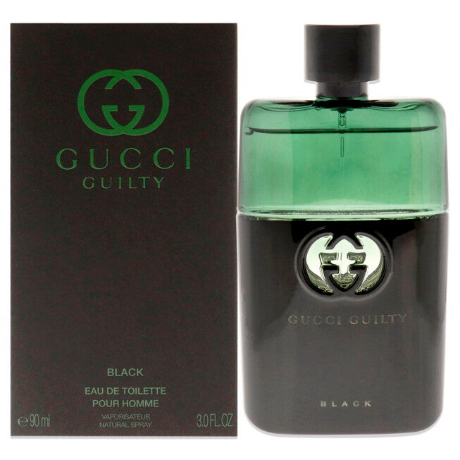 Gucci Guilty Black Pour Homme by Gucci for Men - 3 oz EDT Spray, See Description, hi-res image number null
