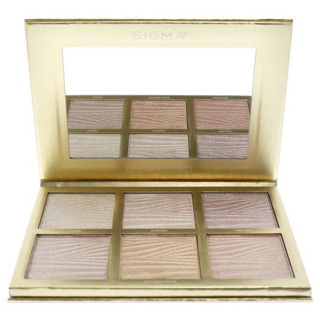 Glowkissed Highlight Palette by SIGMA for Women - 0.99 oz Highlighter, , alternate image number null