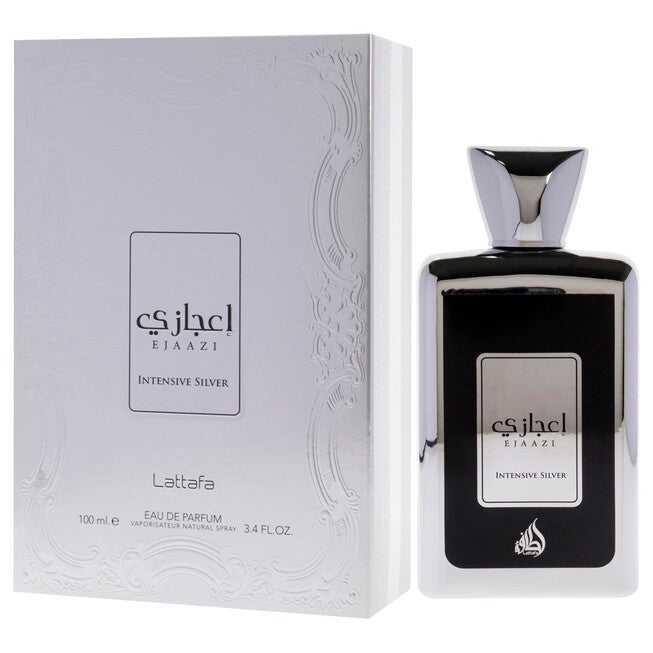 Ejaazi Intensive Silver by Lattafa for Men - 3.4 oz EDP Spray, , alternate image number null