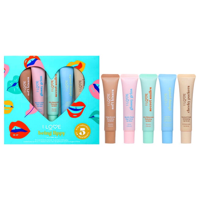 Being Lippy Lip Care Set by I Love Cosmetics for Women - 5 Pc Set, NA, hi-res image number null