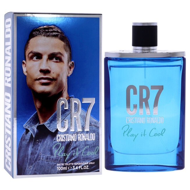 CR7 Play It Cool by Cristiano Ronaldo for Men - 3.4 oz EDT Spray, NA, alternate image number null