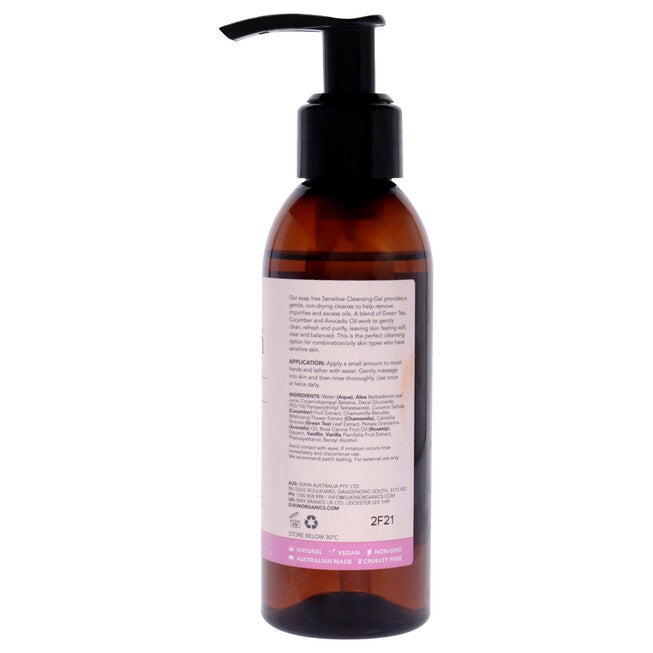 Sensitive Cleansing Gel by Sukin for Women - 4.23 oz Cleanser, NA, alternate image number null