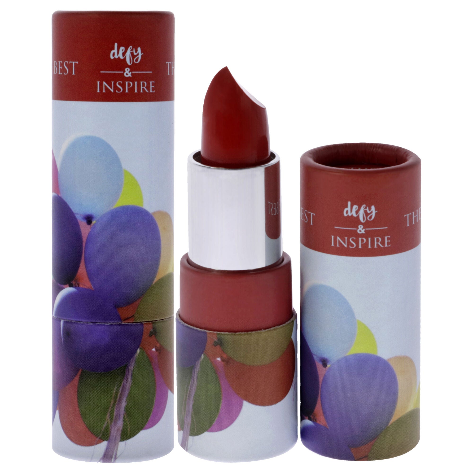 Cream Lipstick - 13 The Best by Defy and Inspire for Women - 0.134 oz Lipstick, Red, hi-res image number 0