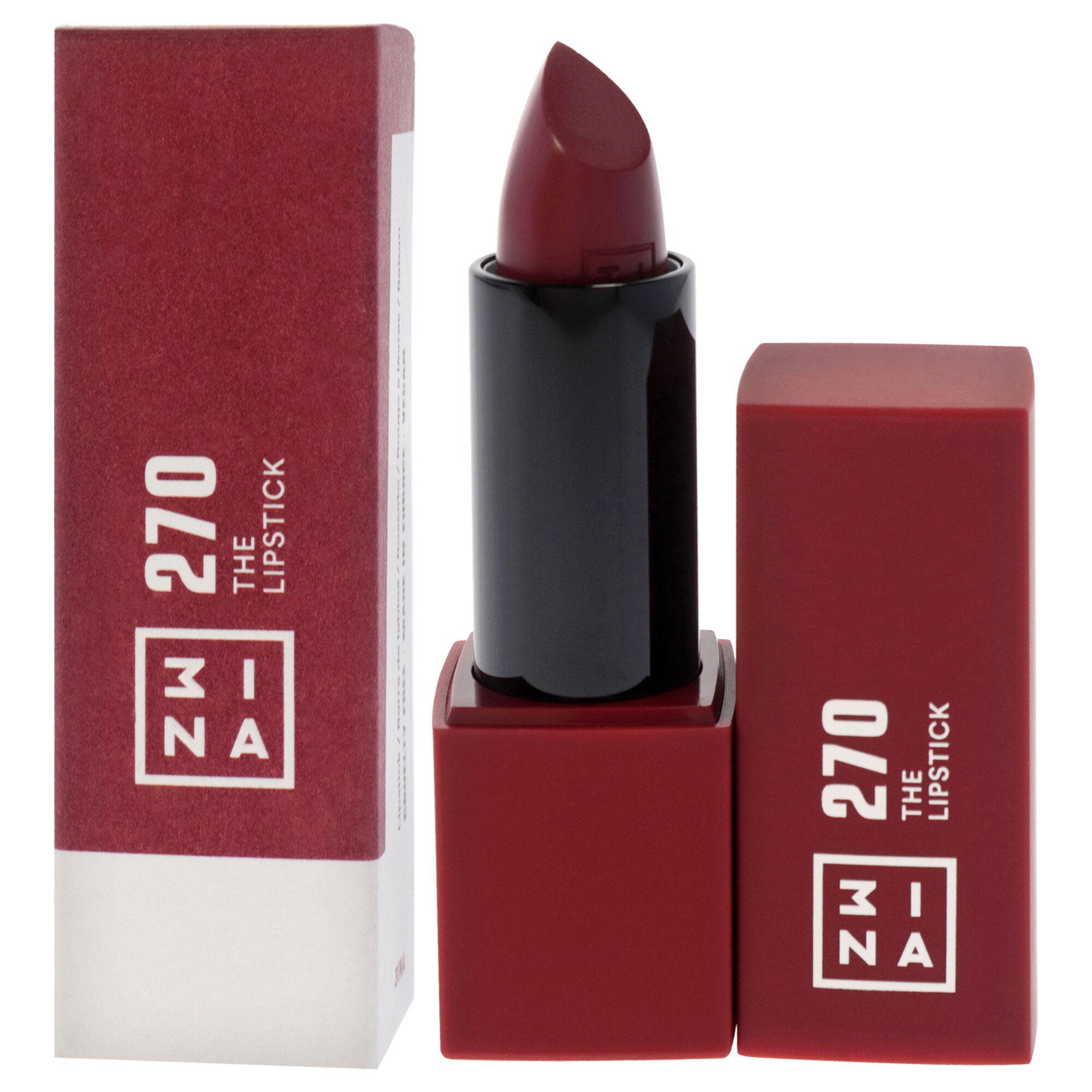 The Lipstick - 270 Wine Red by 3INA for Women - 0.16 oz Lipstick, See Description, alternate image number 2