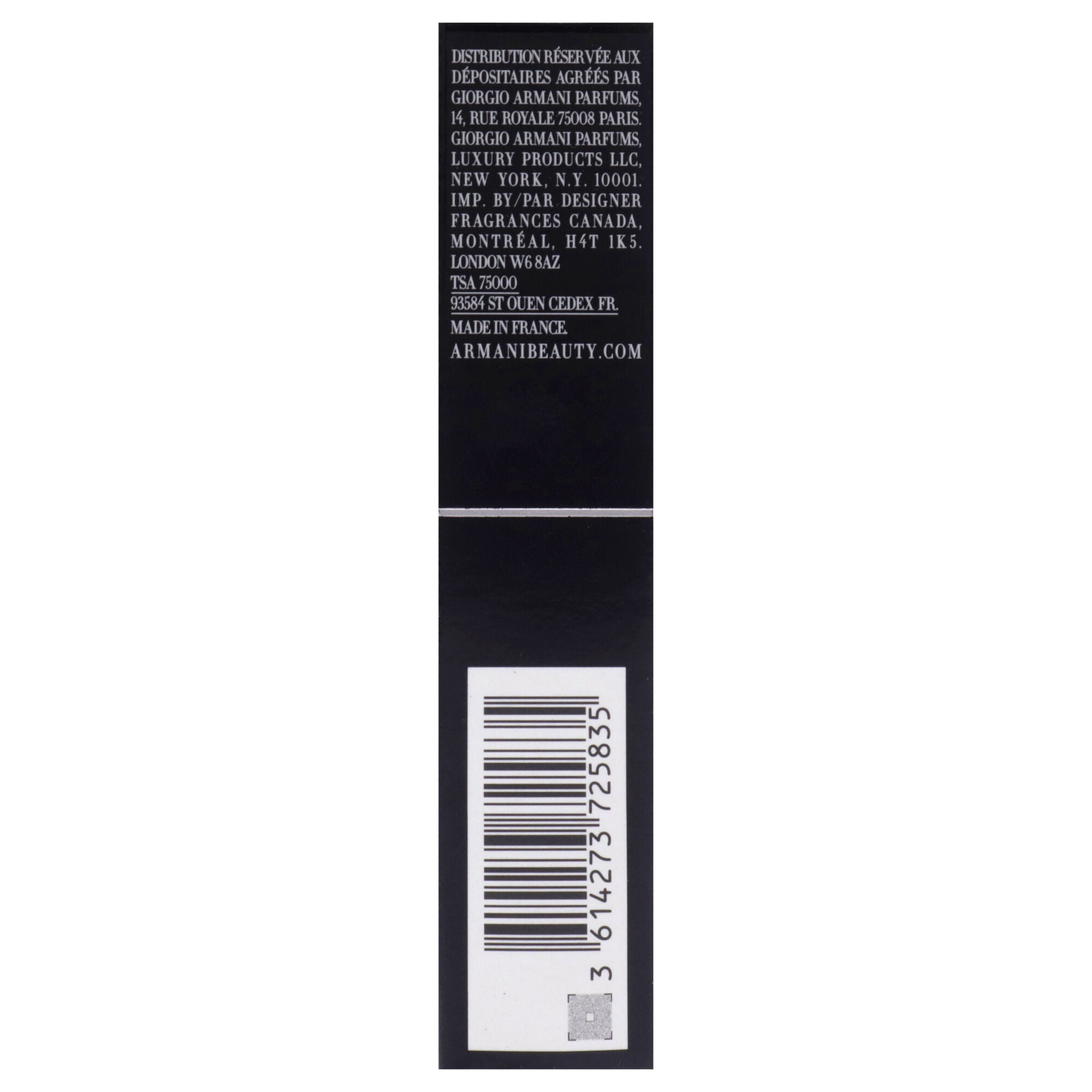 Lip Power Longwear Vivid Color Lipstick - 109 Intimate by Giorgio Armani for Women - 0.11 oz Lipstick, Red, alternate image number 5