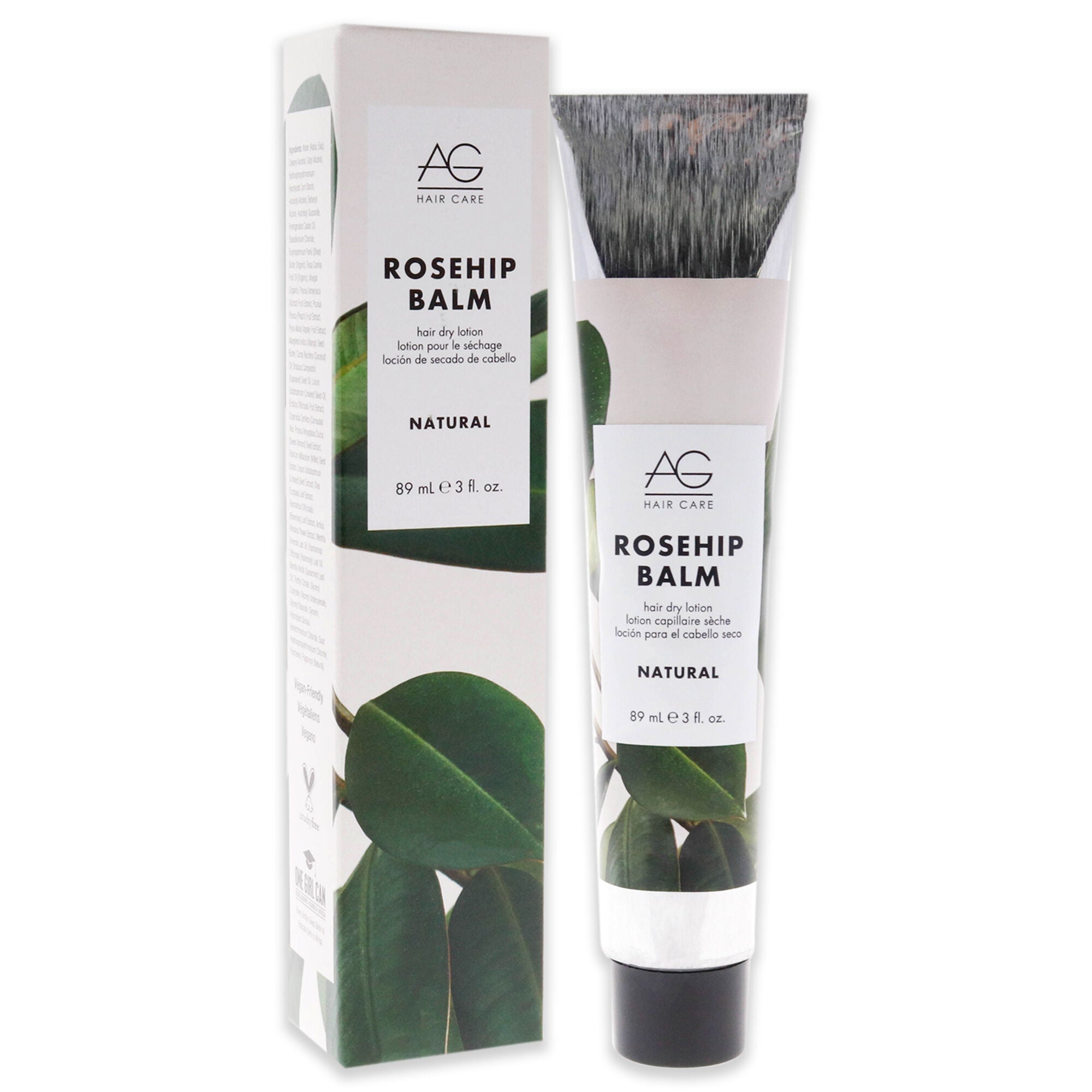 Rosehip Balm Hair Dry Lotion by AG Hair Cosmetics for Unisex - 3 oz Lotion, See Description, alternate image number 1