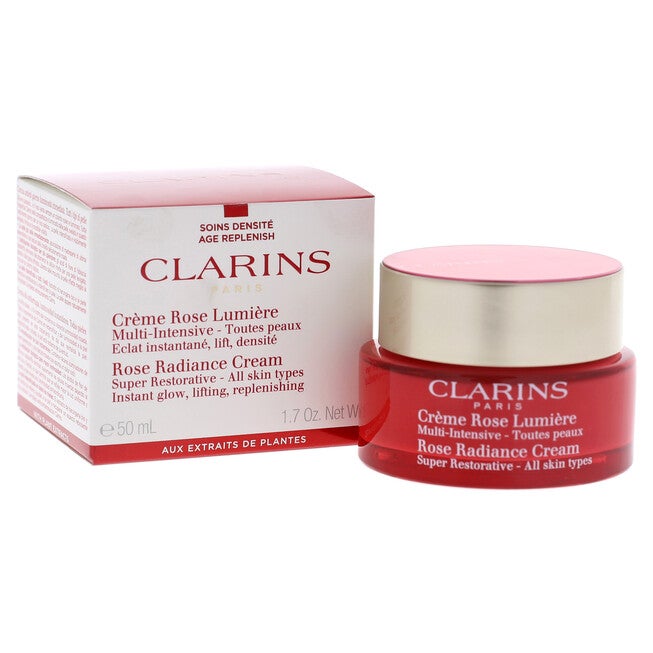 Rose Radiance Cream Super Restorative by Clarins for Unisex - 1.7 oz Cream, , alternate image number 6