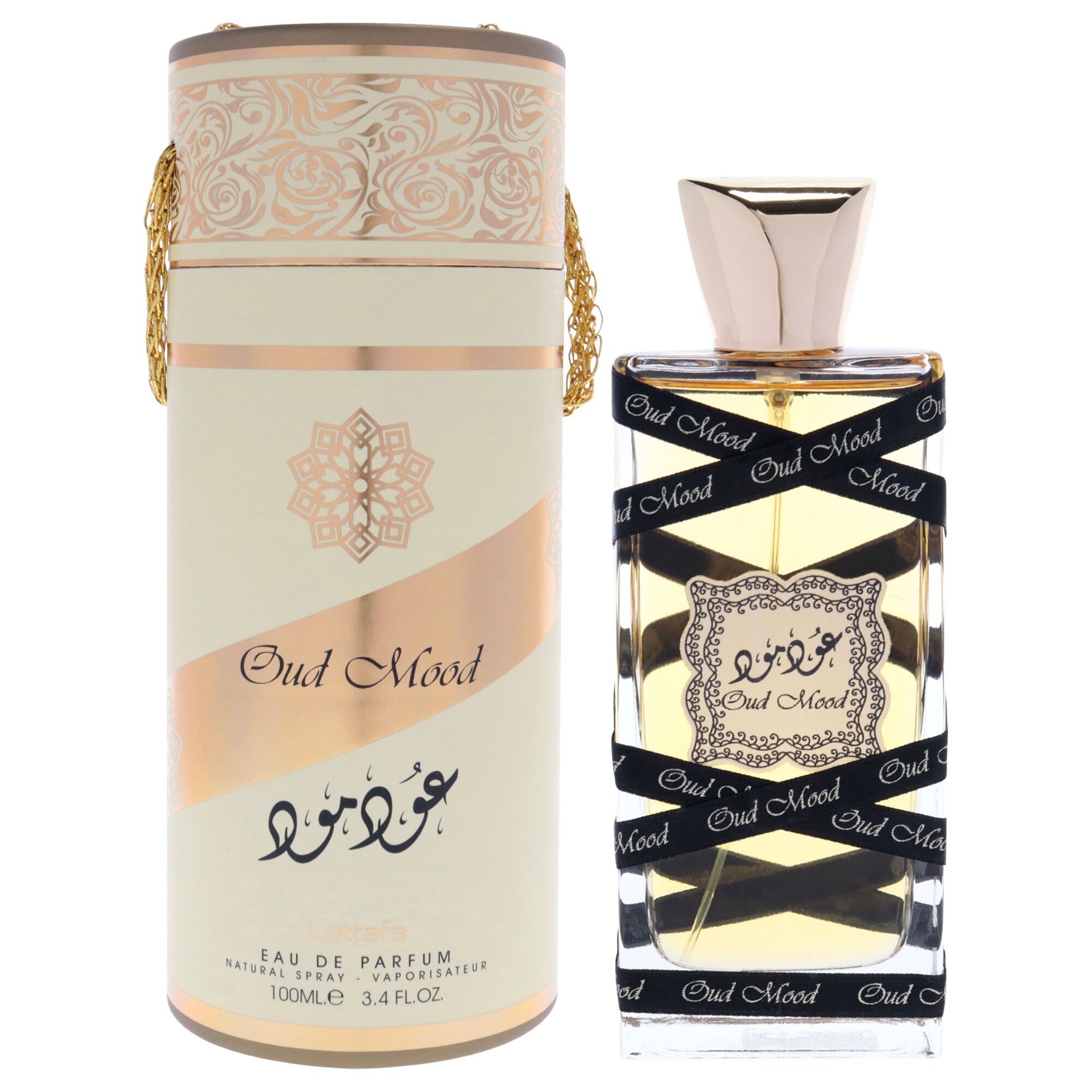 Oud Mood by Lattafa for Women - 3.4 oz EDP Spray, See Description, hi-res image number 0