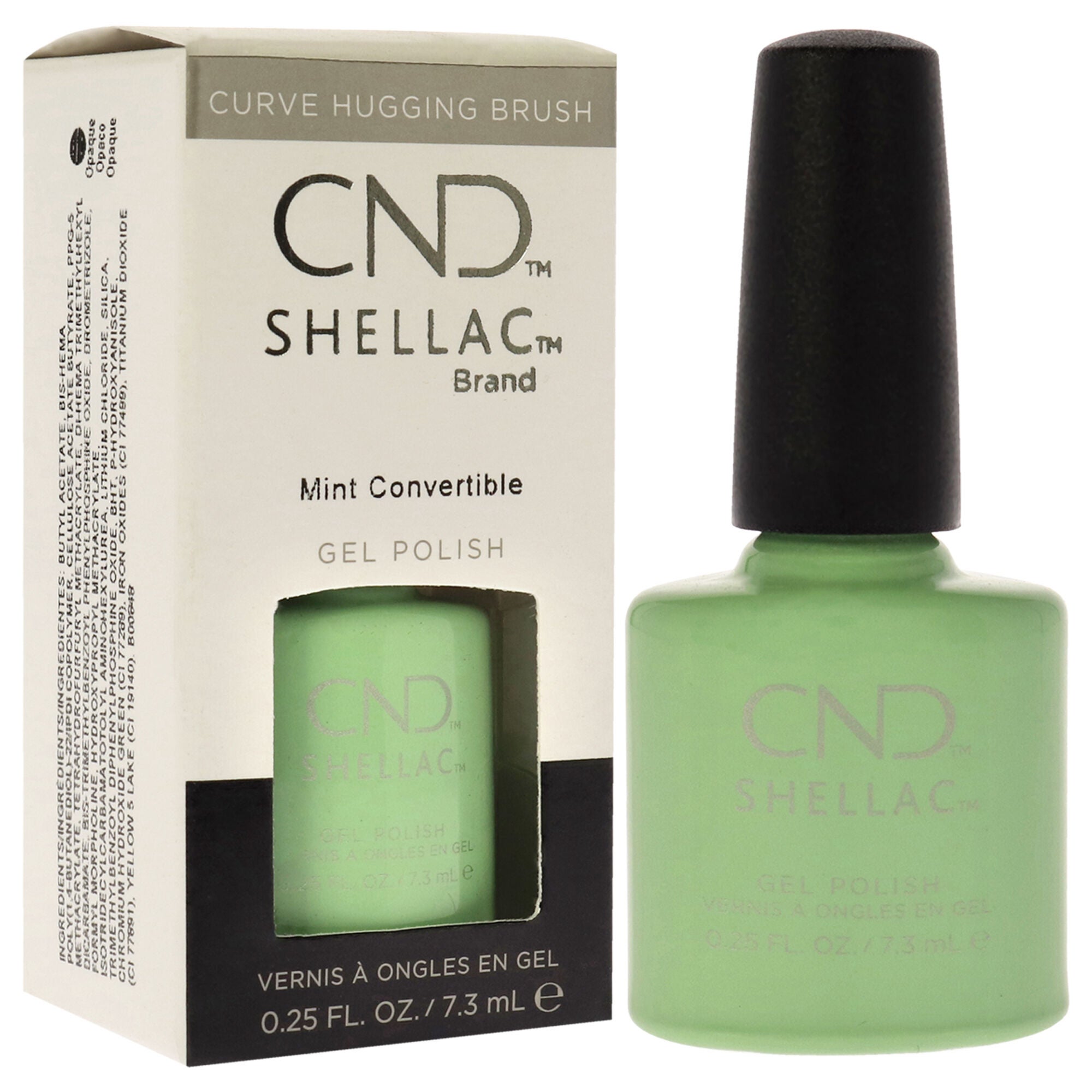 Shellac Nail Color - Mint Convertible by CND for Women - 0.25 oz Nail Polish, , alternate image number 7
