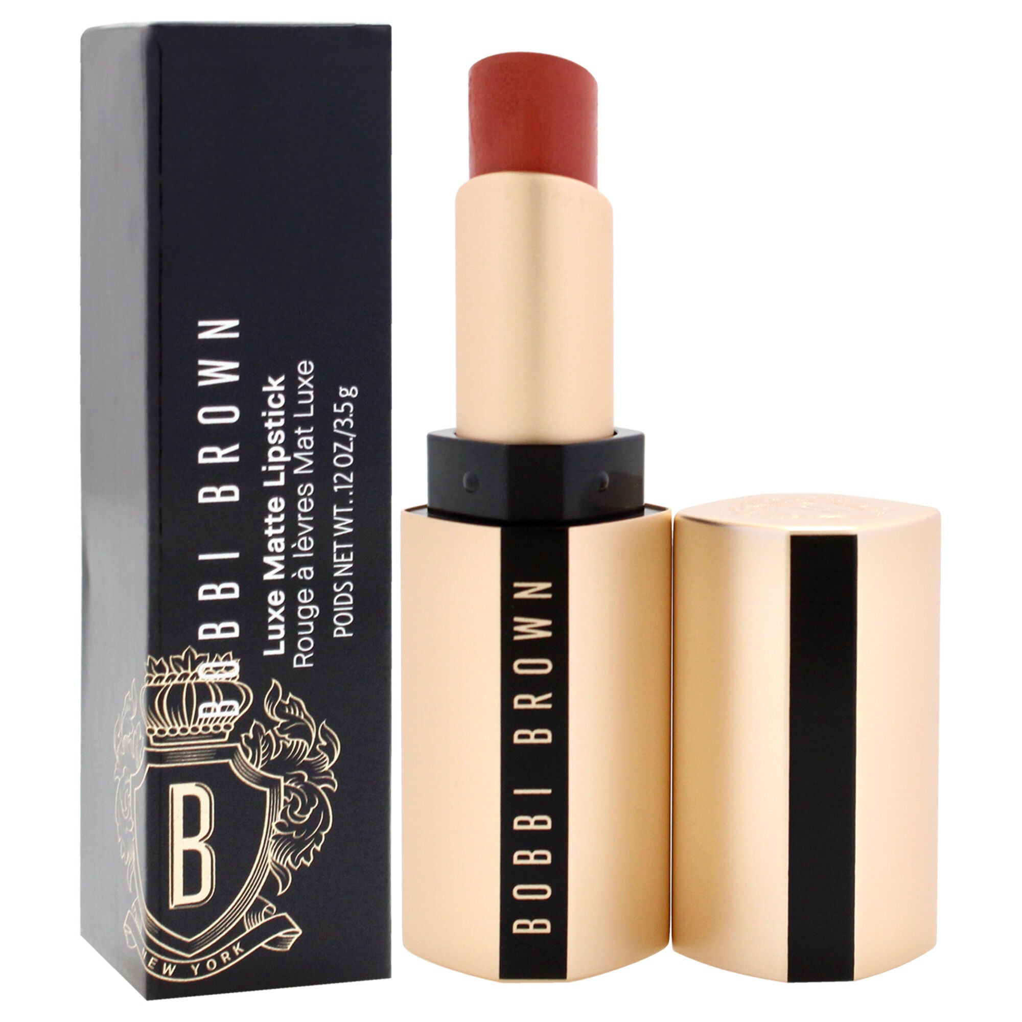 Luxe Matte Lipstick - 64 Afternoon Tea by Bobbi Brown for Women - 0.12 oz Lipstick, Brown, alternate image number 2