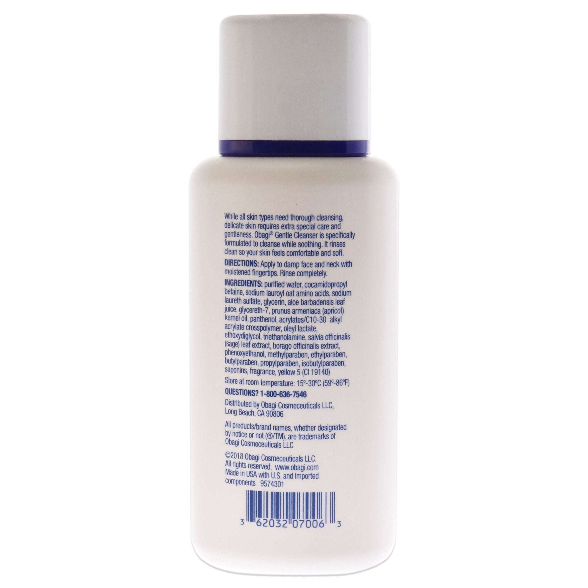 Obagi Nu-Derm 1 AM-PM Gentle Cleanser by Obagi for Unisex - 6.7 oz Cleanser, , alternate image number 5