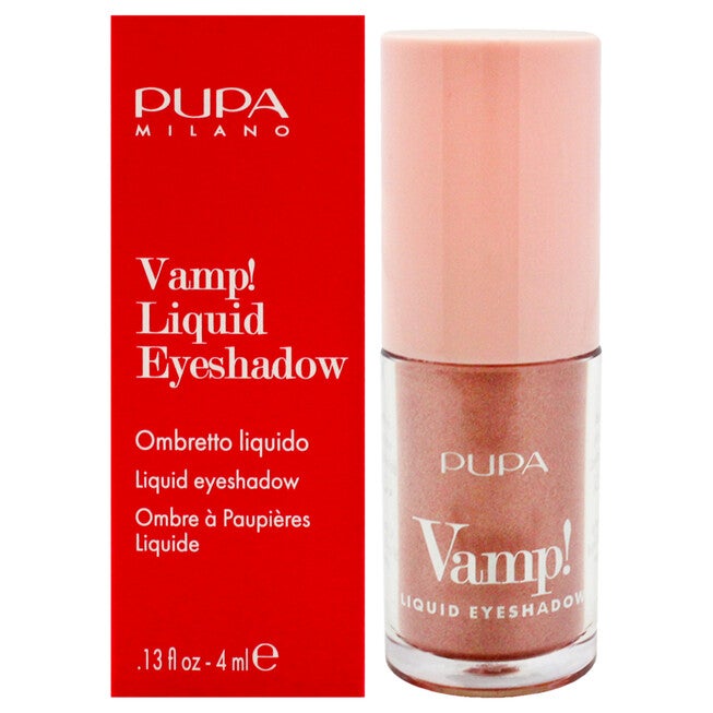 Vamp! Liquid Eyeshadow - 002 Golden Rose by Pupa Milano for Women - 0.13 oz Eye Shadow, NA, hi-res image number null