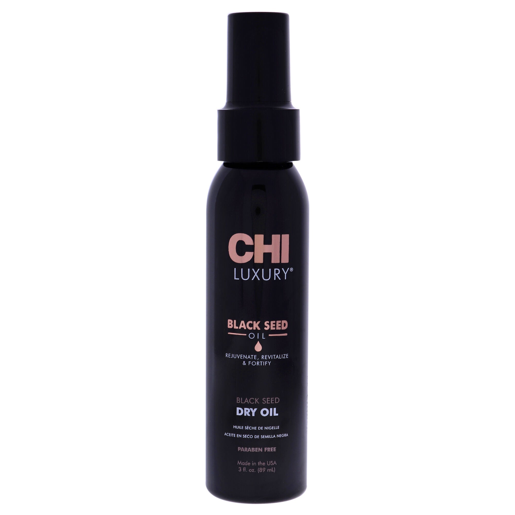Luxury Black Seed Dry Oil by CHI for Unisex - 3 oz Oil, , alternate image number 1