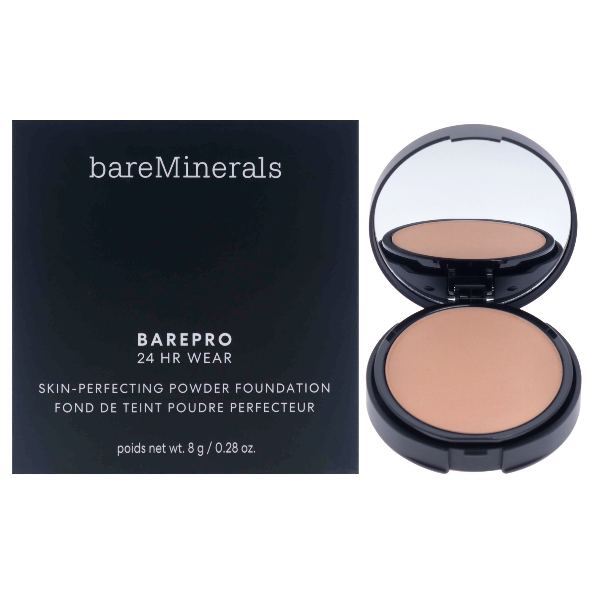 Barepro 16HR Skin Perfecting Powder Foundation - 27 Neutral Light by bareMinerals for Women - 0.28 oz Foundation, See Description, hi-res image number 0