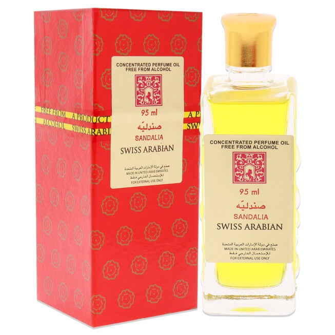 Sandalia ER8E by Swiss Arabian for Unisex - 3.2 oz Parfum Oil, , alternate image number null