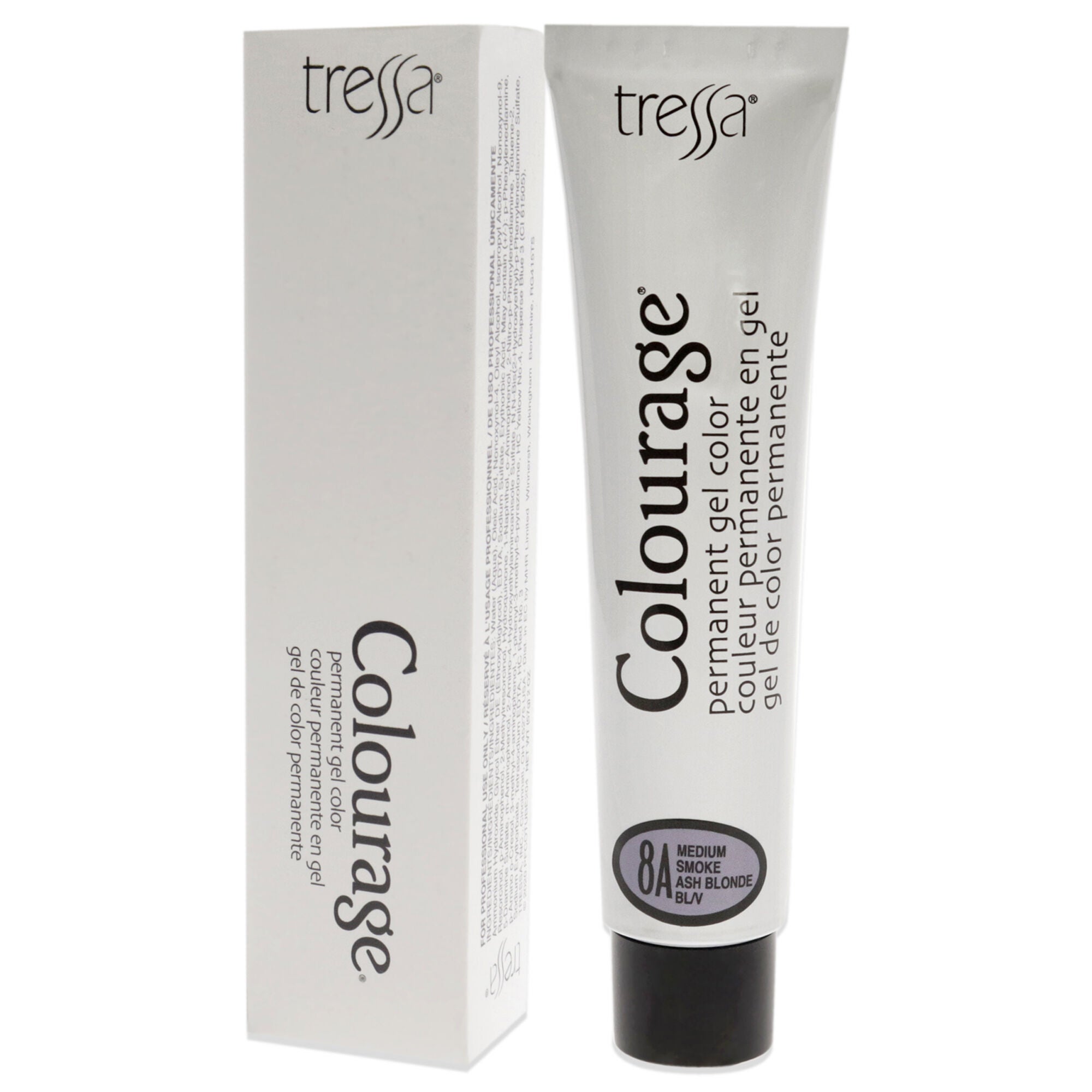 Colourage Permanent Gel Color - 8A Medium Smoke Ash Blonde by Tressa for Unisex - 2 oz Hair Color, , alternate image number 7